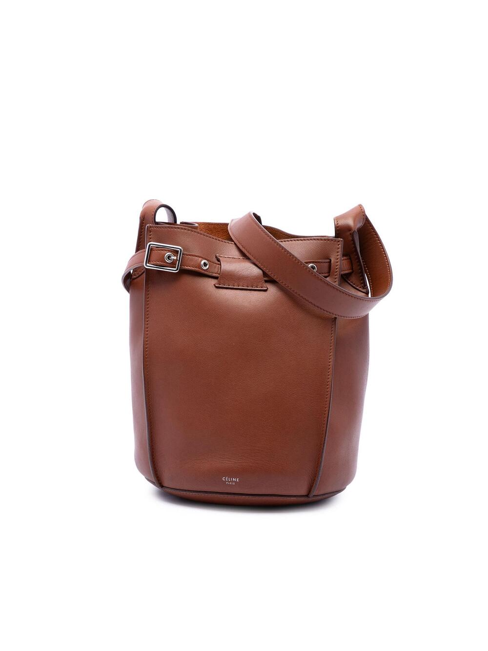 Celine Leather Big Bag Bucket Pre-Loved #357727C80B